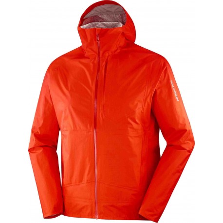 SALOMON BONATTI WP JACKET CHERRY TOMATO FOR MEN'S