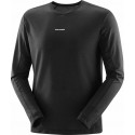 T-SHIRT MANCHES LONGUES SALOMON SHAKEOUT CORE DEEP BLACK POUR HOMMES
