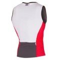 DEBARDEUR ZEROD RACER GREY/RED POUR HOMMES