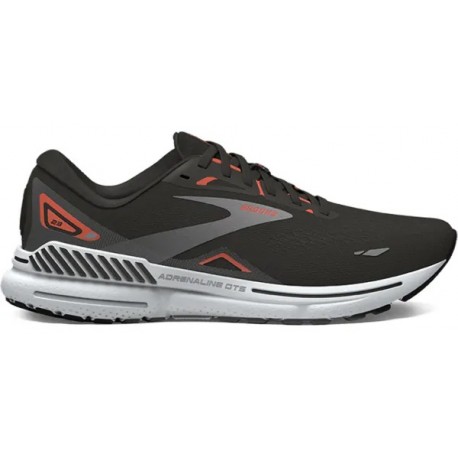 BROOKS ADRENALINE GTS 23 BLACK/HAWAIIAN OCEAN/GREEN FOR MEN'S