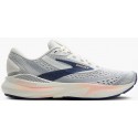 CHAUSSURES BROOKS ADRENALINE GTS 24 GREY/BLUE RIBBON/PEACH POUR FEMMES