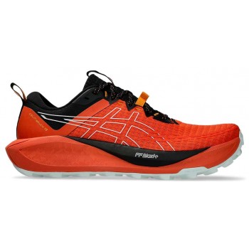 CHAUSSURES ASICS GEL TRABUCO 13 NOVA ORANGE/PURE AQUA POUR HOMMES