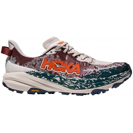 HOKA SPEEDGOAT 6 PUTTY/BLUE TWILIGHT FOR MEN'S