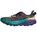 HOKA SPEEDGOAT 6 OATMEAL/MOUNTAIN IRIS FOR WOMEN'S