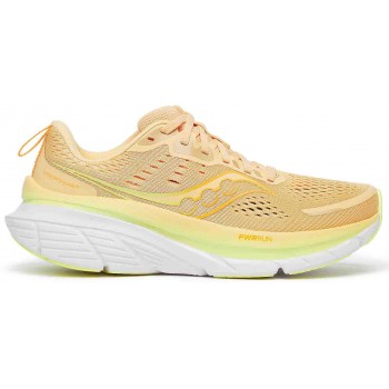 CHAUSSURES SAUCONY GUIDE 18 PEACH/SUNNY POUR FEMMES