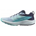 CHAUSSURES SALOMON SENSE RIDE 5 CASHMERE BLUE/CARBON/PEACOCK BLUE POUR FEMMES
