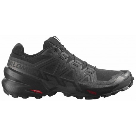 SALOMON SPEEDCROSS 6 BLACK/BLACK/PHANTOM FOR WOMEN'S