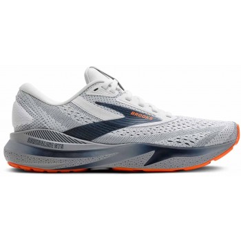 BROOKS ADRENALINE GTS 24 WHITE/PEACOT/ALLOY FOR MEN'S