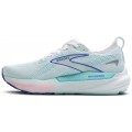 CHAUSSURES BROOKS GLYCERIN GTS 22 WHITE/LIMPET SHELL/AMPARO BLUE POUR FEMMES
