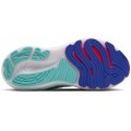 CHAUSSURES BROOKS GLYCERIN GTS 22 WHITE/LIMPET SHELL/AMPARO BLUE POUR FEMMES