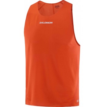 DEBARDEUR SALOMON SLAB SPEED FIERY RED POUR HOMMES
