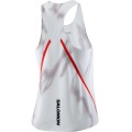 SALOMON SLAB SPEED SINGLET WHITE/ANDORRA FOR WOMEN'S