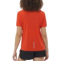 T-SHIRT SALOMON SLAB SPEED FIERY RED POUR FEMMES