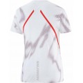 T-SHIRT SALOMON SLAB SPEED WHITE/ANDORRA POUR FEMMES