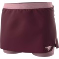 JUPE DYNAFIT ALPINE PRO 2EN1 BURGUNDY POUR FEMMES