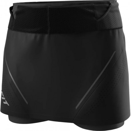 JUPE DYNAFIT ULTRA 2EN1 BLACK POUR FEMMES