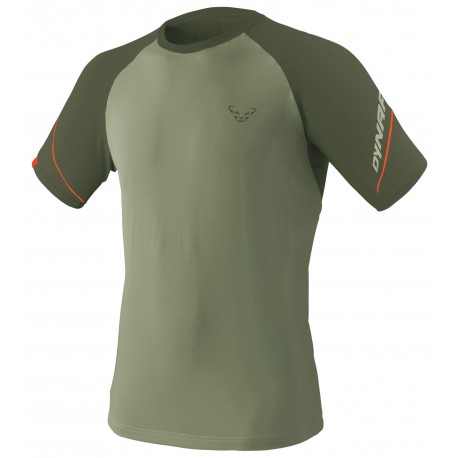 DYNAFIT ALPINE PRO SS SHIRT SAGE/KHAKI FOR MEN'S