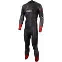 ZONE3 ASPIRE WETSUIT BLACK/RED FOR MEN'S