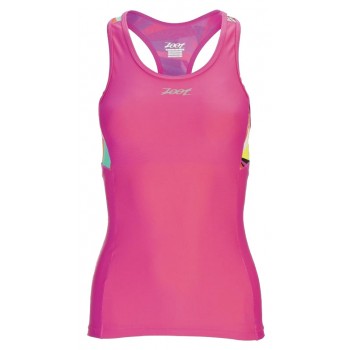 DEBARDEUR ZOOT SPORTS PERFORMANCE TRI RACERBACK ROSE POUR FEMMES