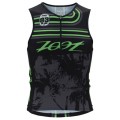 DEBARDEUR ZOOT SPORTS PERFORMANCE TRI TEAM BLACK/GREEN FLASH POUR HOMMES