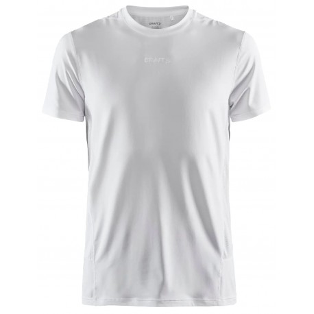 CRAFT ADV ESSENCE SS TEE WHITE FOR MEN'S