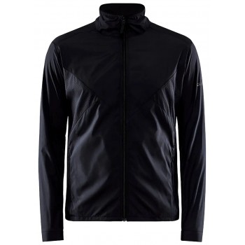 CRAFT ADV ESSENCE WIND BLACK JACKET FOR MEN'S
