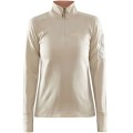 CRAFT ADV SUBZ ECRU/GLOW MIDLAYER FOR WOMEN'S