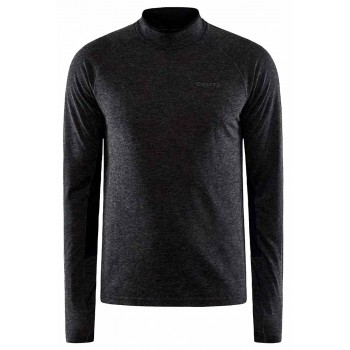 T-SHIRT MANCHES LONGUES CRAFT ADV SUBZ WOOL 2 BLACK POUR HOMMES