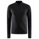 T-SHIRT MANCHES LONGUES CRAFT ADV SUBZ WOOL 2 BLACK POUR HOMMES