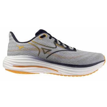 MIZUNO WAVE RIDER 29 HARBOR MIST/BARITONE BLUE/TANG ORANGE FOR MEN'S