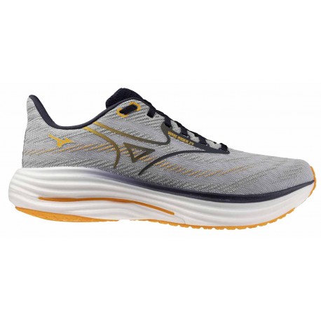 MIZUNO WAVE RIDER 29 HARBOR MIST/BARITONE BLUE/TANG ORANGE FOR MEN'S