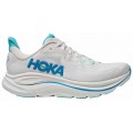 CHAUSSURES HOKA CLIFTON 10 WHITE/SKYWARD BLUE POUR HOMMES