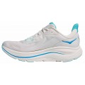 HOKA CLIFTON 10 WHITE/SKYWARD BLUE FOR MEN'S
