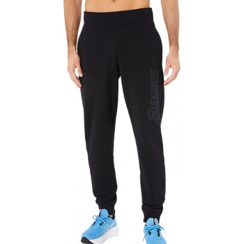 ASICS BIG LOGO SWEAT PANT BLACK FOR MEN'S