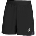SHORT ASICS ROAD 2EN1 5 INCH BLACK/GRAPHITE GREY POUR HOMMES