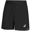 SHORT ASICS ROAD 2EN1 5 INCH BLACK/GRAPHITE GREY POUR HOMMES