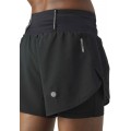 SHORT ASICS ROAD 2EN1 3.5 INCH BLACK POUR FEMMES