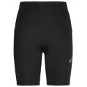 SHORT ASICS ROAD HIGH WAIST 8INCH BLACK POUR FEMMES