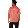 T-SHIRT ASICS ROAD SS TOP CORAL REEF/MOJAVE POUR HOMMES