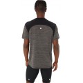 T-SHIRT ASICS ROAD SS TOP PERFORMANCE BLACK POUR HOMMES