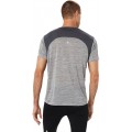 T-SHIRT ASICS ROAD SS TOP PIEDMONT GREY/DARK GREY POUR HOMMES