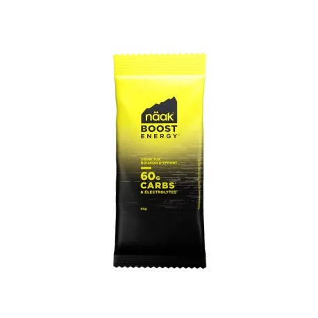 BOISSON NAAK BOOST ENERGY DRINK MIX 60G CARBS & ELECTROLYTES 64G
