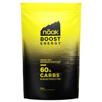 NAAK BOOST ENERGY DRINK MIX 60G CARBS & ELECTROLYTES 960G