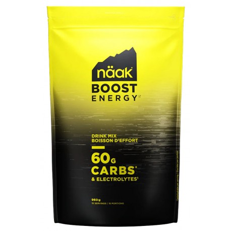 NAAK BOOST ENERGY DRINK MIX 60G CARBS & ELECTROLYTES 960G