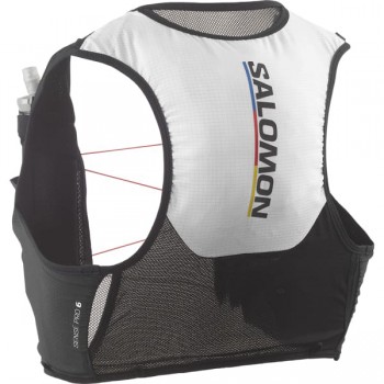 SAC SALOMON SENSE PRO 6 SET RACE FLAG BLACK/WHITE UNISEXE