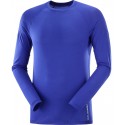 T-SHIRT MANCHES LONGUES SALOMON CROSS RUN SURF THE WEB POUR HOMMES
