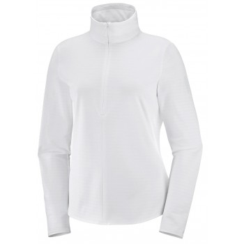 PULL SALOMON OUTRACK HZ MID WHITE POUR FEMMES