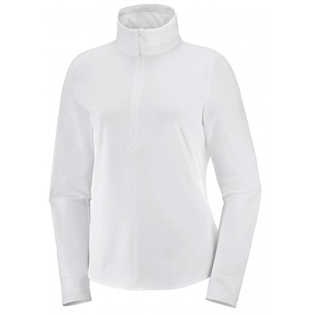 PULL SALOMON OUTRACK HZ MID WHITE POUR FEMMES