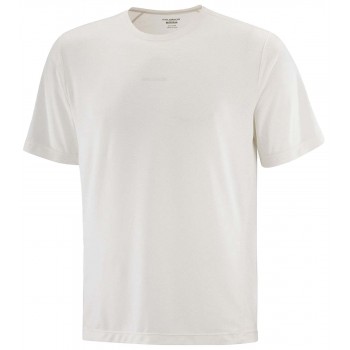 T-SHIRT SALOMON SHAKEOUT CORE SS TEE WHISPER WHITE POUR HOMMES