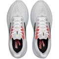 CHAUSSURES BROOKS GHOST 17 WHITE/PINK CLAY/GECKO POUR HOMMES